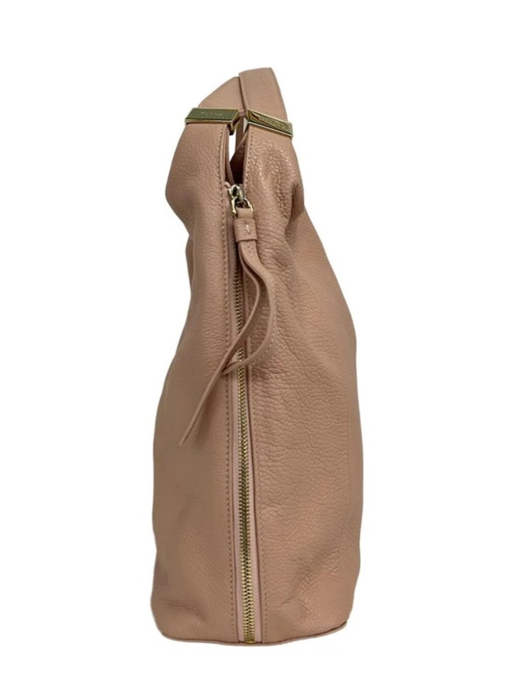 FURLA Pink Beige Leather Handbag - Picture 2 of 14